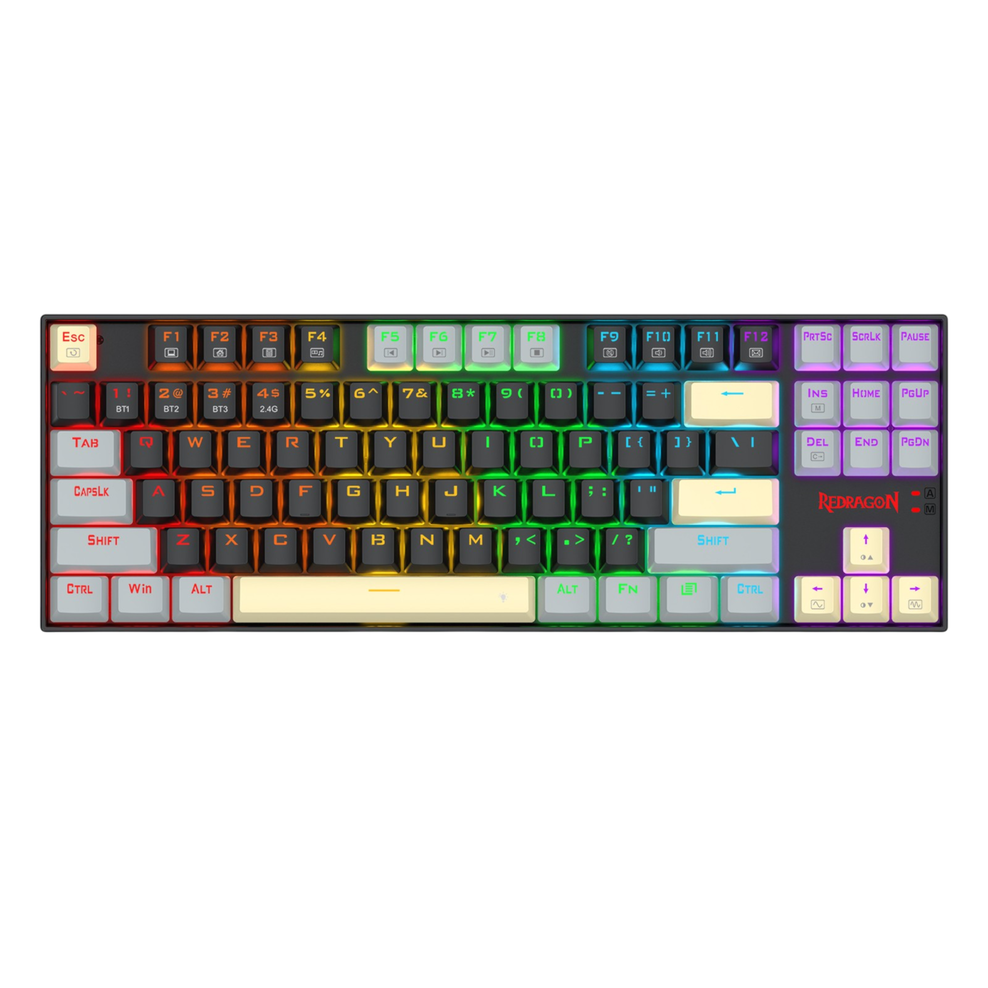Redragon K552LGY-KRS TKL Mechanical Gaming Keyboard US